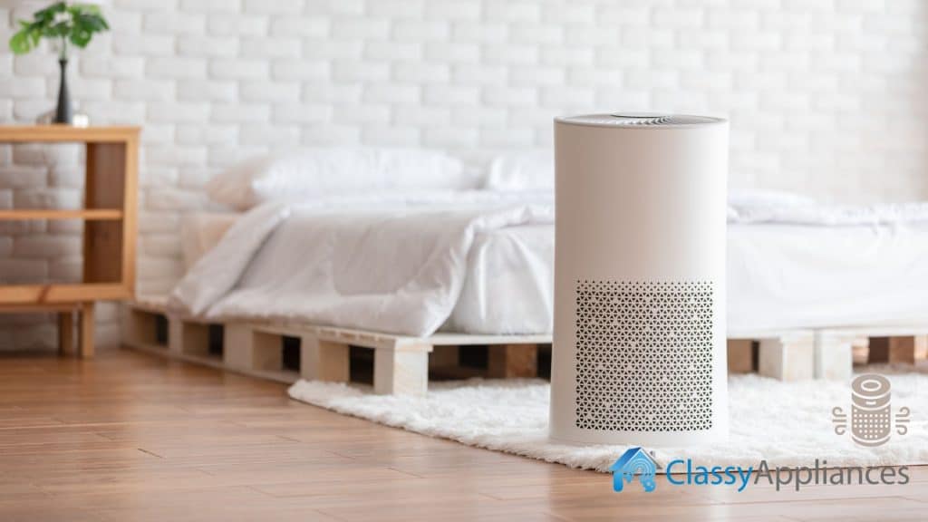 Air Purifier At Bedroom