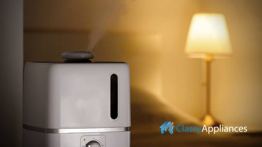 humidifier in bedroom
