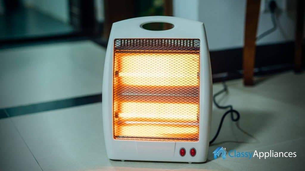 small portable electric space heater